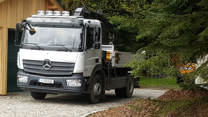 Der Holzhandel in der Waldwirtschaft Falkenstein
